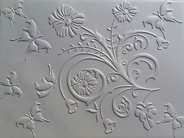 BUTTERFLY - Leather 3D Wall Cladding by Prodital Leather - view 3